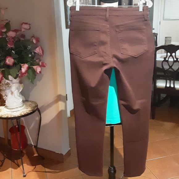 ALINA LEGGING Brown pents Spandex - Picture 6 of 9